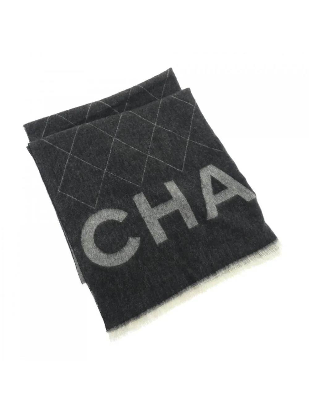 Chanel Scarf Black